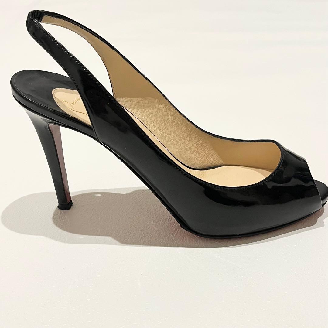 Christian Louboutin ルブタン パンプス オープン 38.5
