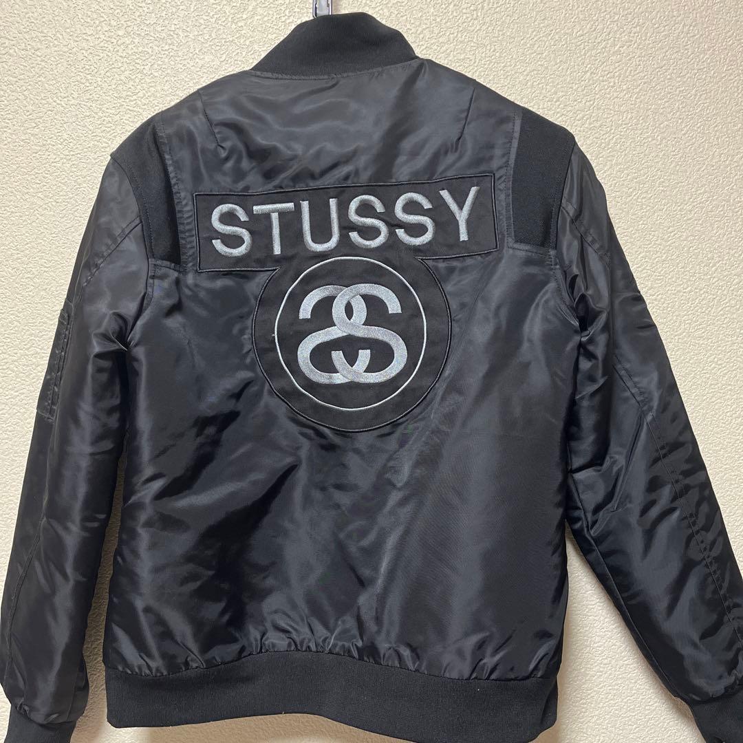 STUSSY WOMEN MA-1 総刺繍