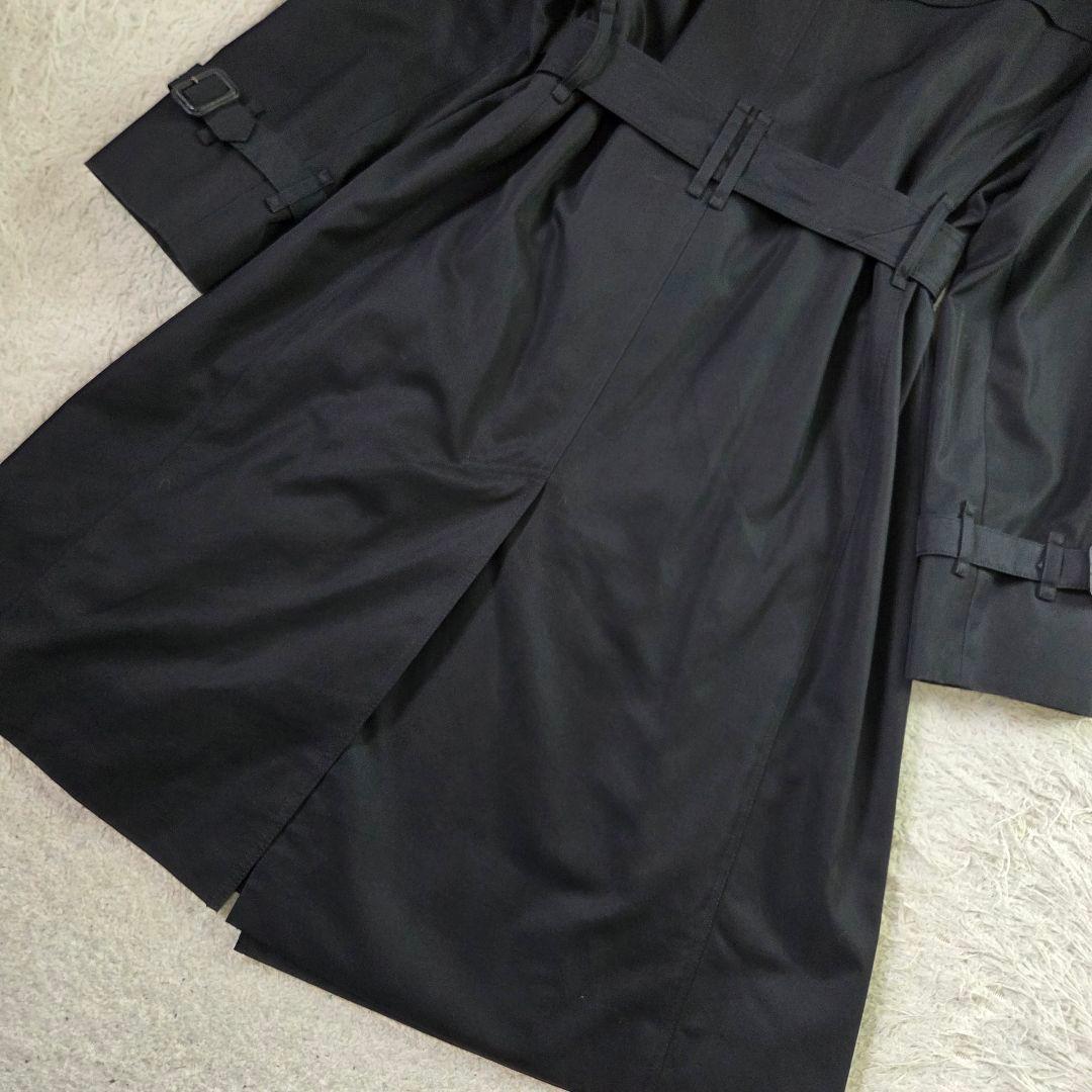 極美品 バーバリー トレンチコート ノバチェック ライナー ブラック 38 M