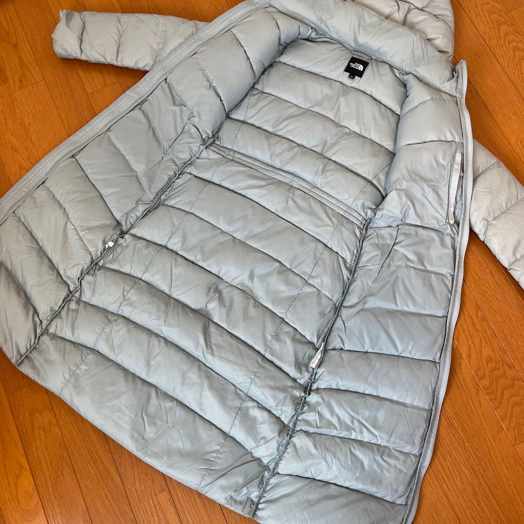 THE NORTH FACE フード付きロングダウンジャケット
