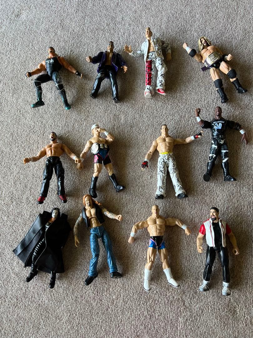 【フィギュアまとめ売り】wwe wwf プロレスフィギュア　24体