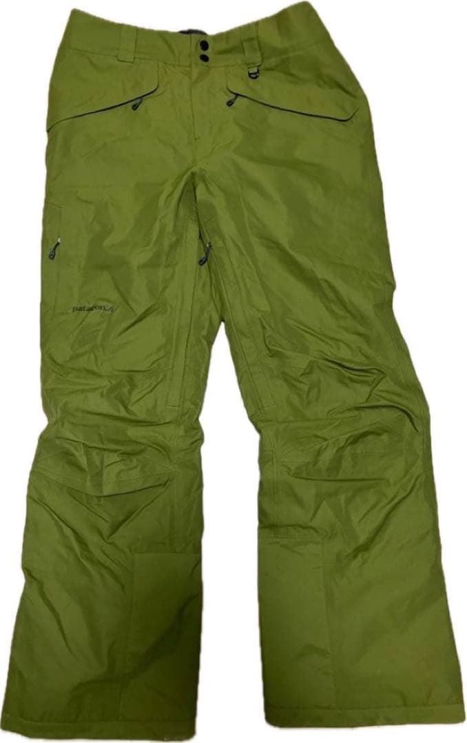 patagonia メンズ M スノーボードパンツ オリーブグリーン