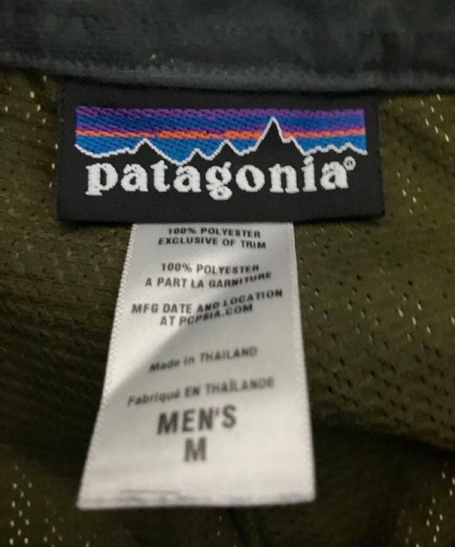 patagonia メンズ M スノーボードパンツ オリーブグリーン