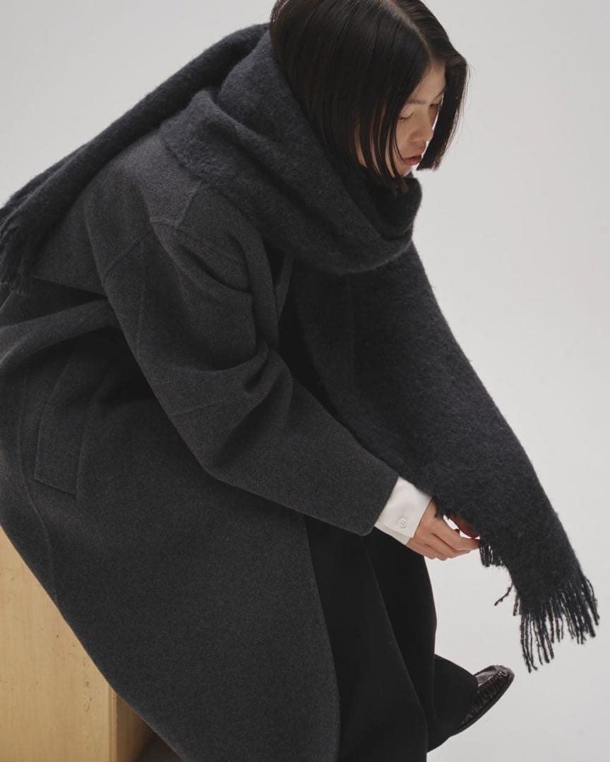 新品タグ付 todayful Wool Over Coat ウールオーバーコート