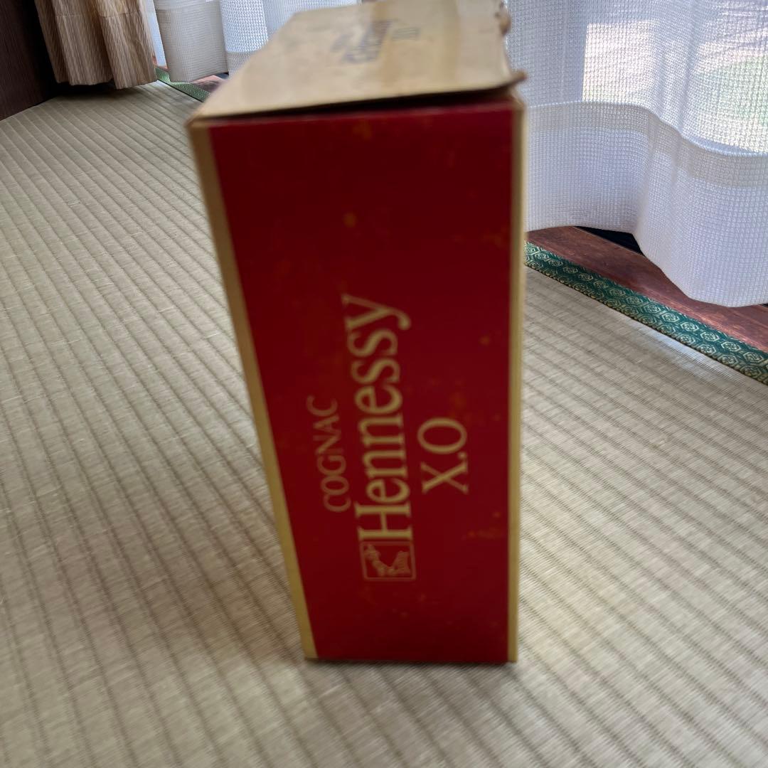 Hennessy COGNAC XO 金キャップ　グリーンボトル　古酒　未開栓
