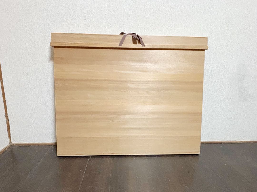 茶道具 堀内宗完 宗匠 自筆 曳舟図 如心斎好 腰風風炉先屏風 黒缘書付花押共箱