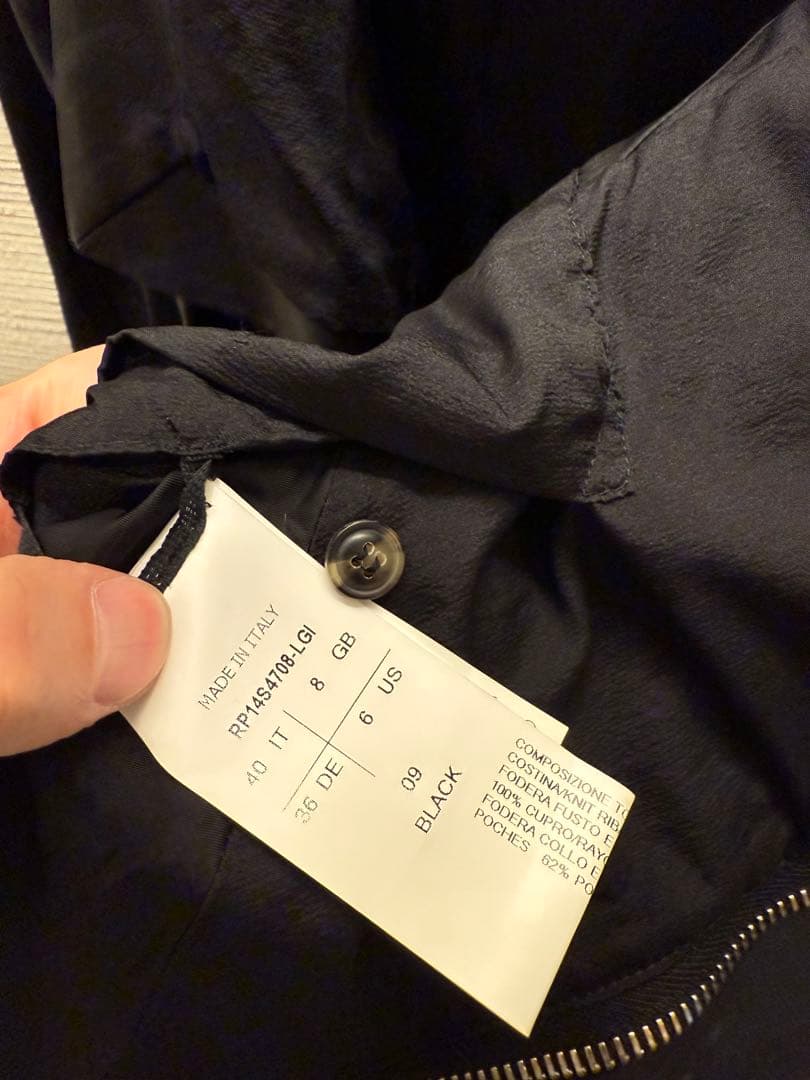 rickowens リックオウエンス 変形　レザー　ライダースジャケット 40