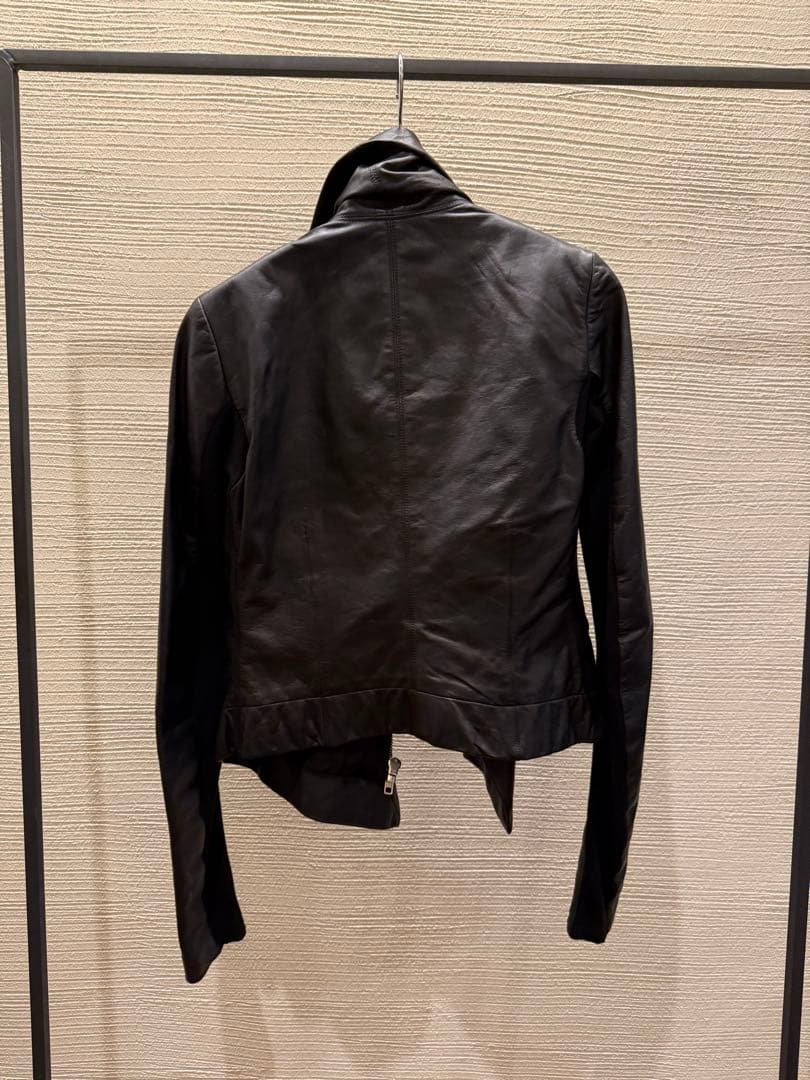 rickowens リックオウエンス 変形　レザー　ライダースジャケット 40