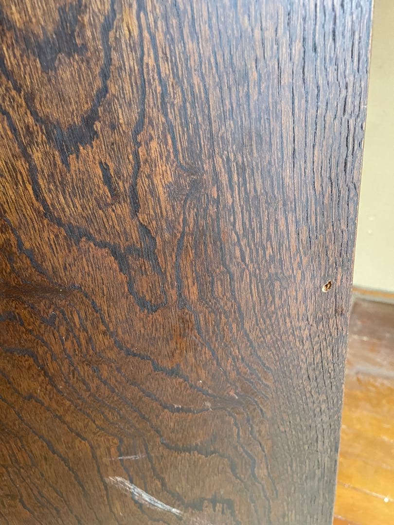 すりガラス アンティーク 昭和 レトロ キャビネット 食器棚 収納棚 本棚