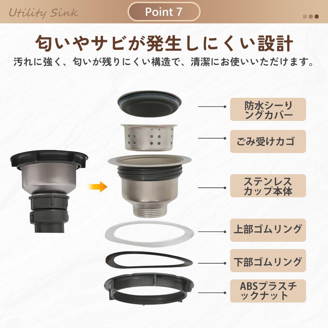 【幅100cm】屋外 流し台 ステンレス製 ガーデンシンク 作業台 キッチン台所