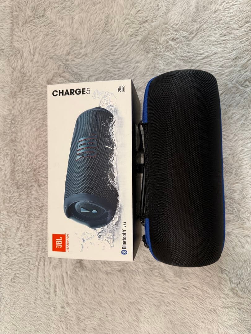 JBL Charge 5 ブラック ワイヤレススピーカー　ブルー