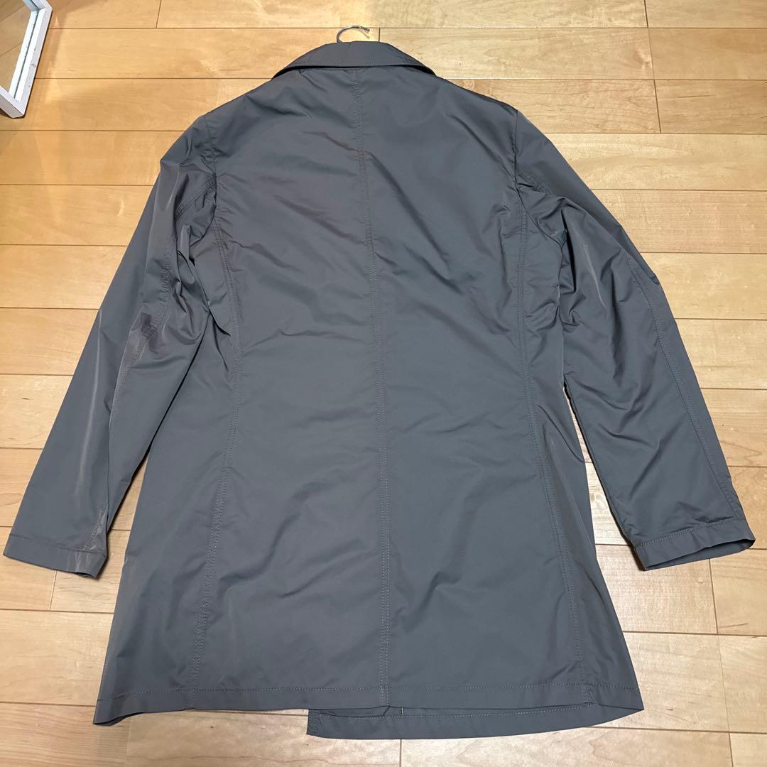 【新品】Moorer カーキグレー トレンチコート Lサイズ