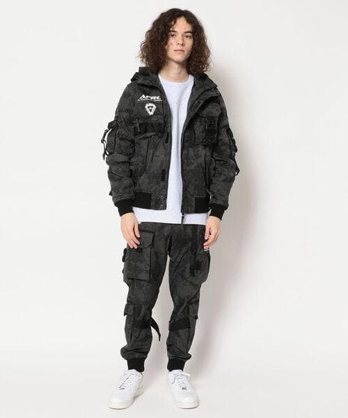 希少絶版 AVIREX マルチファンクショナルパンツ DK.Gray XXL