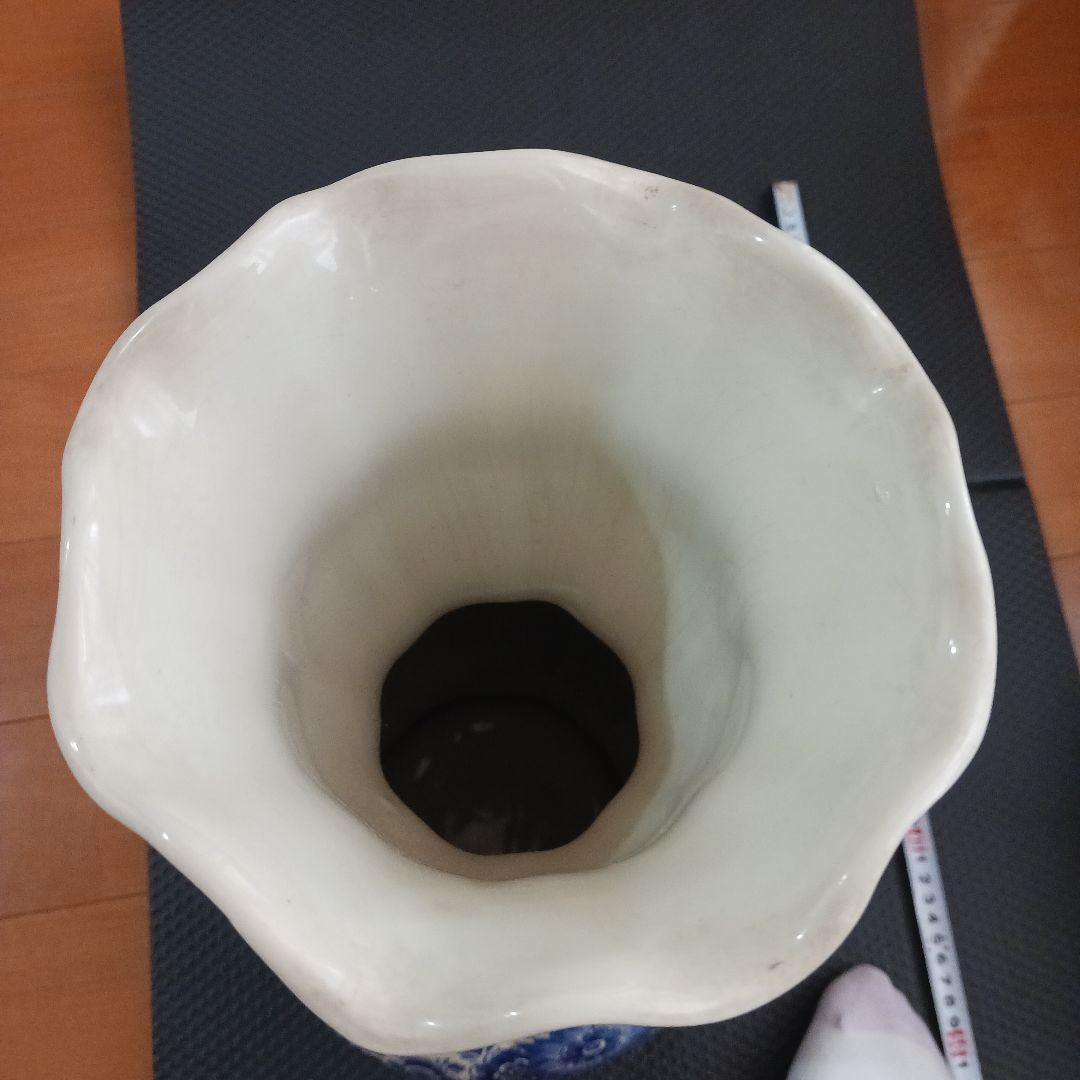 デルフト焼き　RAM 印　花瓶　オランダ製