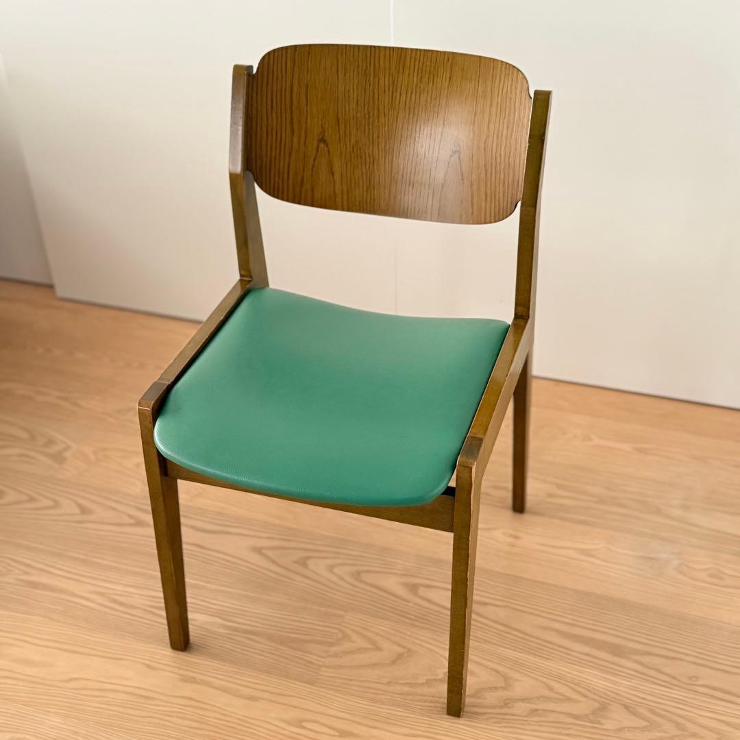 天童木工◼️ブックチェア/ダイニングチェア/木製椅子/USED