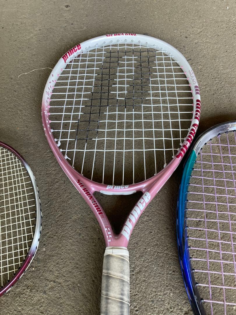 いろんなテニスラケットケースセット8本ジャンク品