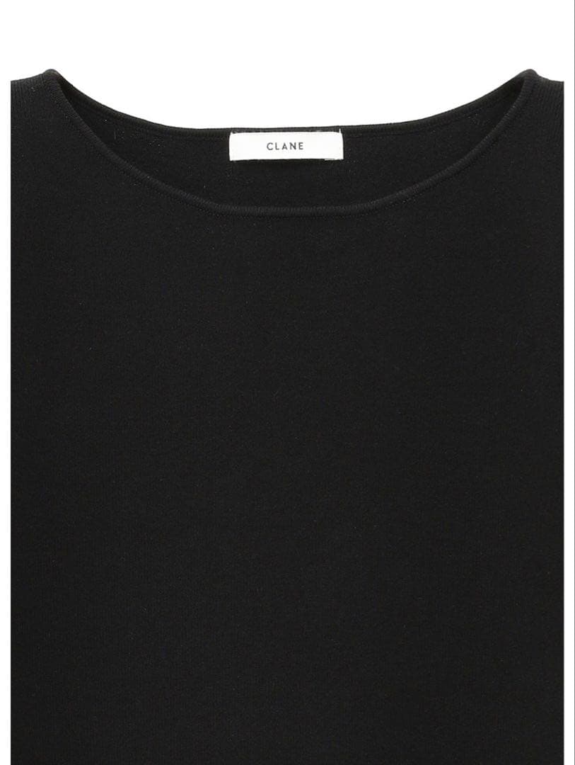 ま*ゆ様 美品 CLANE SHOULDER PADS KNIT TOPS 25