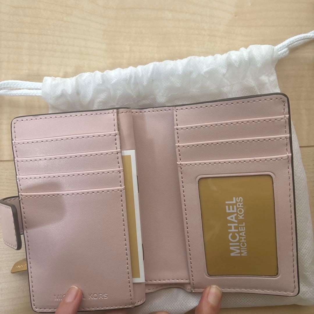 MICHAEL KORS 二つ折り財布 ピンク