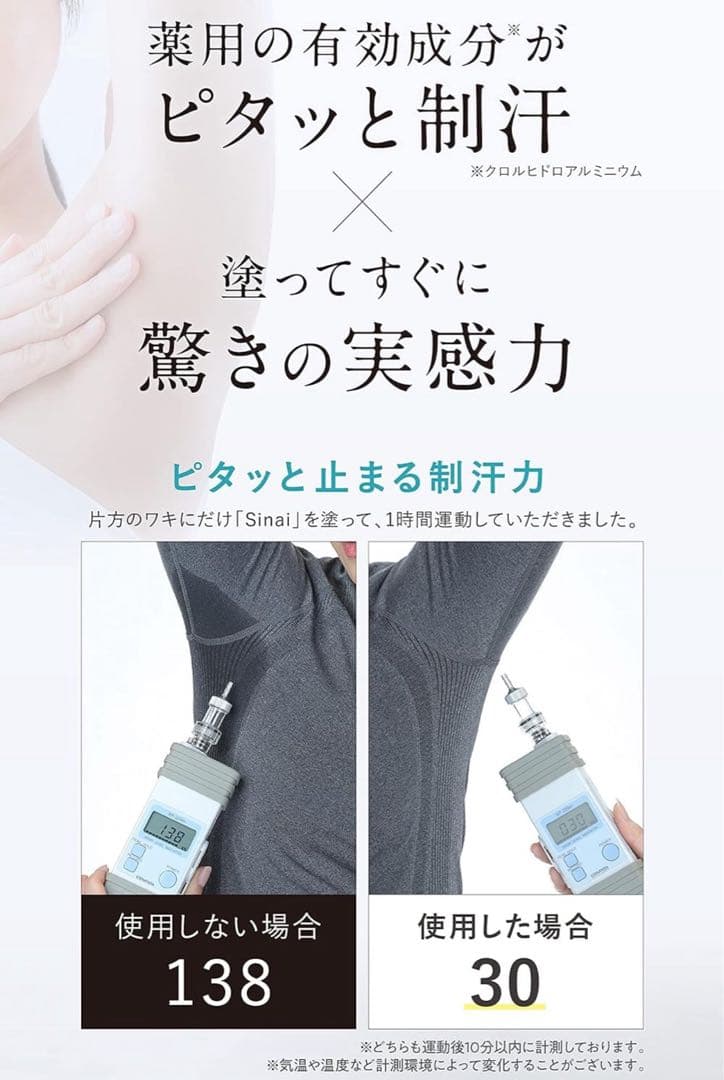 【新品未使用】Sinai シナイ 制汗デオドラント 4個セット