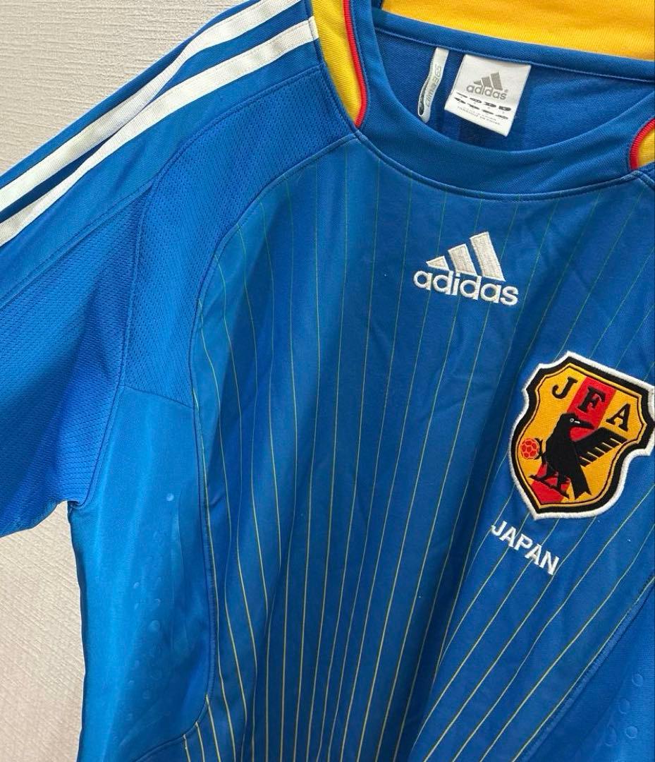 サッカー日本代表 08 09 ユニフォーム adidas／長袖 ご来光モデル