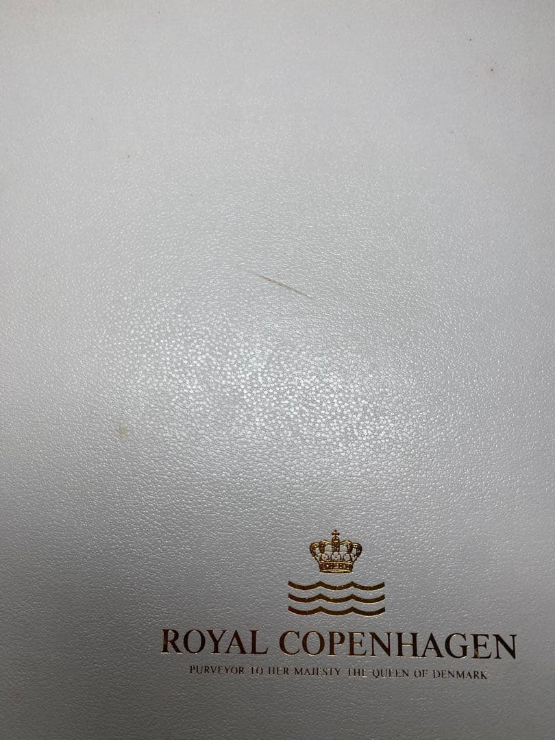 ロイヤルコペンハーゲン ブルーフルーテッド フルレース プレート