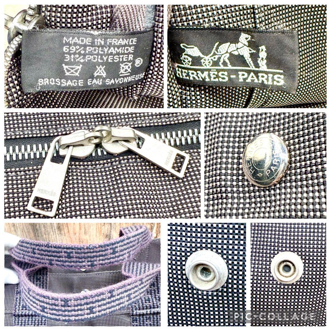 ⛄美品⛄エルメス エールラインMM ハンドバッグ トートバッグ男女兼用#597