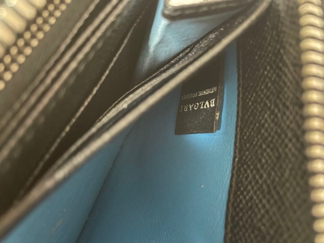 早い者勝ちBVLGARI ブラックレザー 長財布