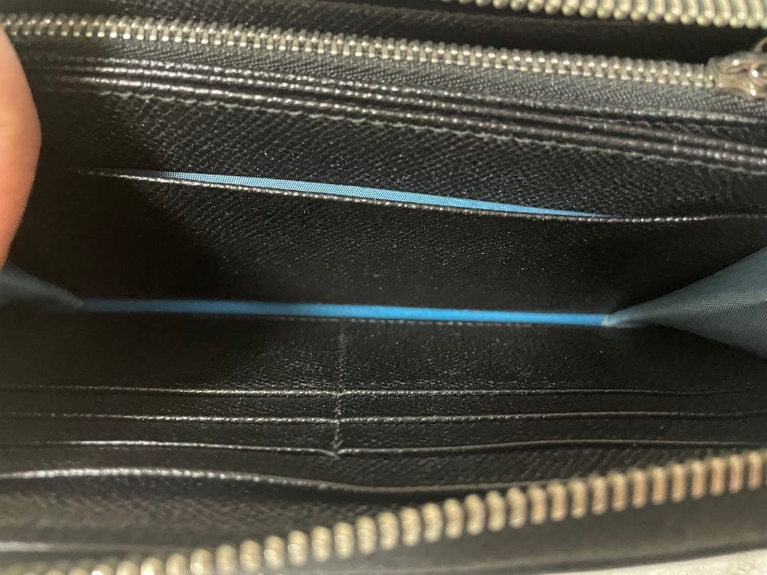 早い者勝ちBVLGARI ブラックレザー 長財布