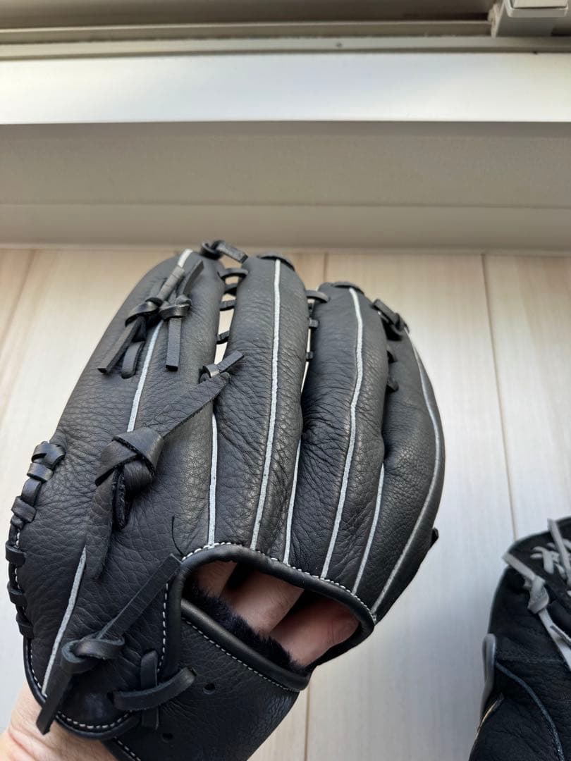 アシックス　ミズノ　グローブセット