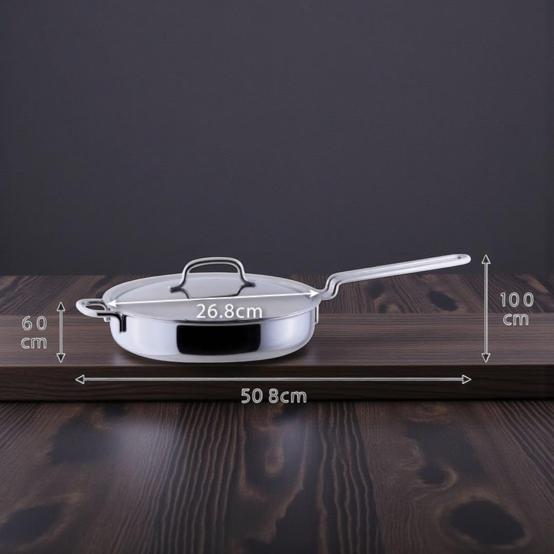 ジオ4点 セット 片手鍋 14㎝ 18㎝ ソテーパン25㎝ 玉子焼き おまけ付き