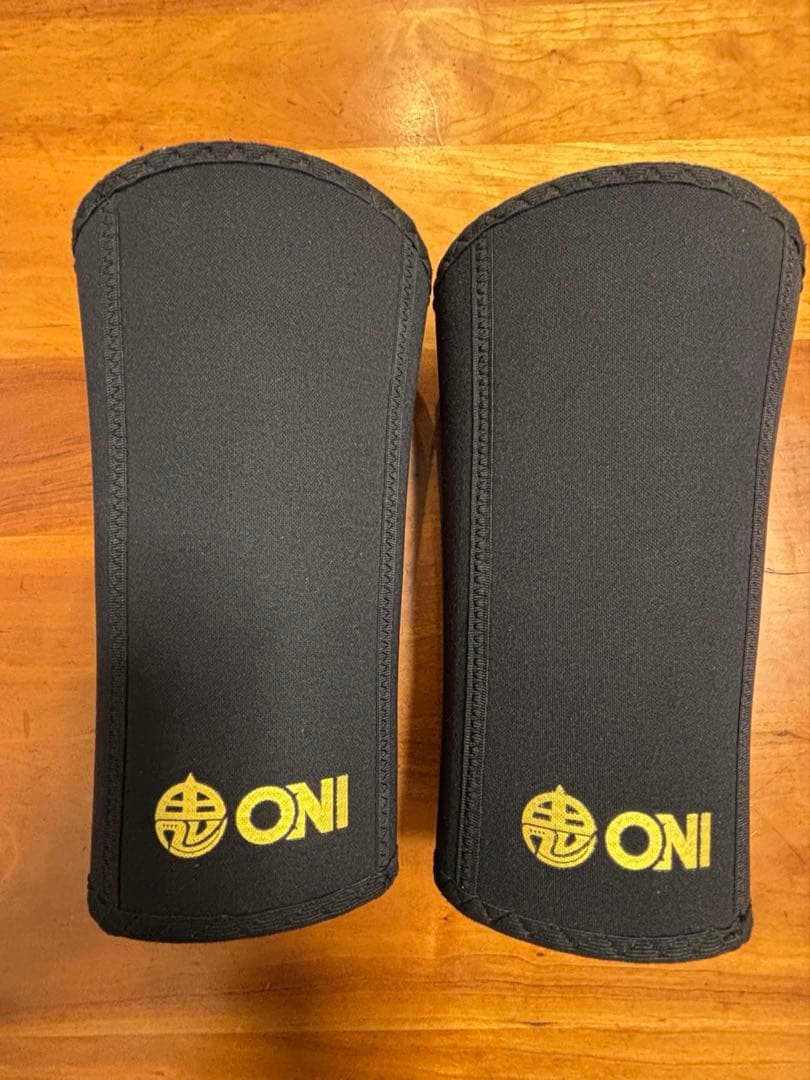 美品 鬼 プロ系 ニースリーブ S級 Lサイズ　(ONI)