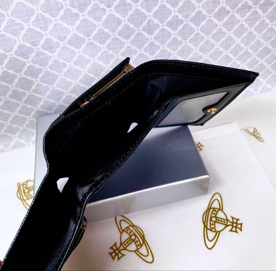 【大人気♡ショッパー付】新品 ヴィヴィアン・ウエストウッド　三折財布