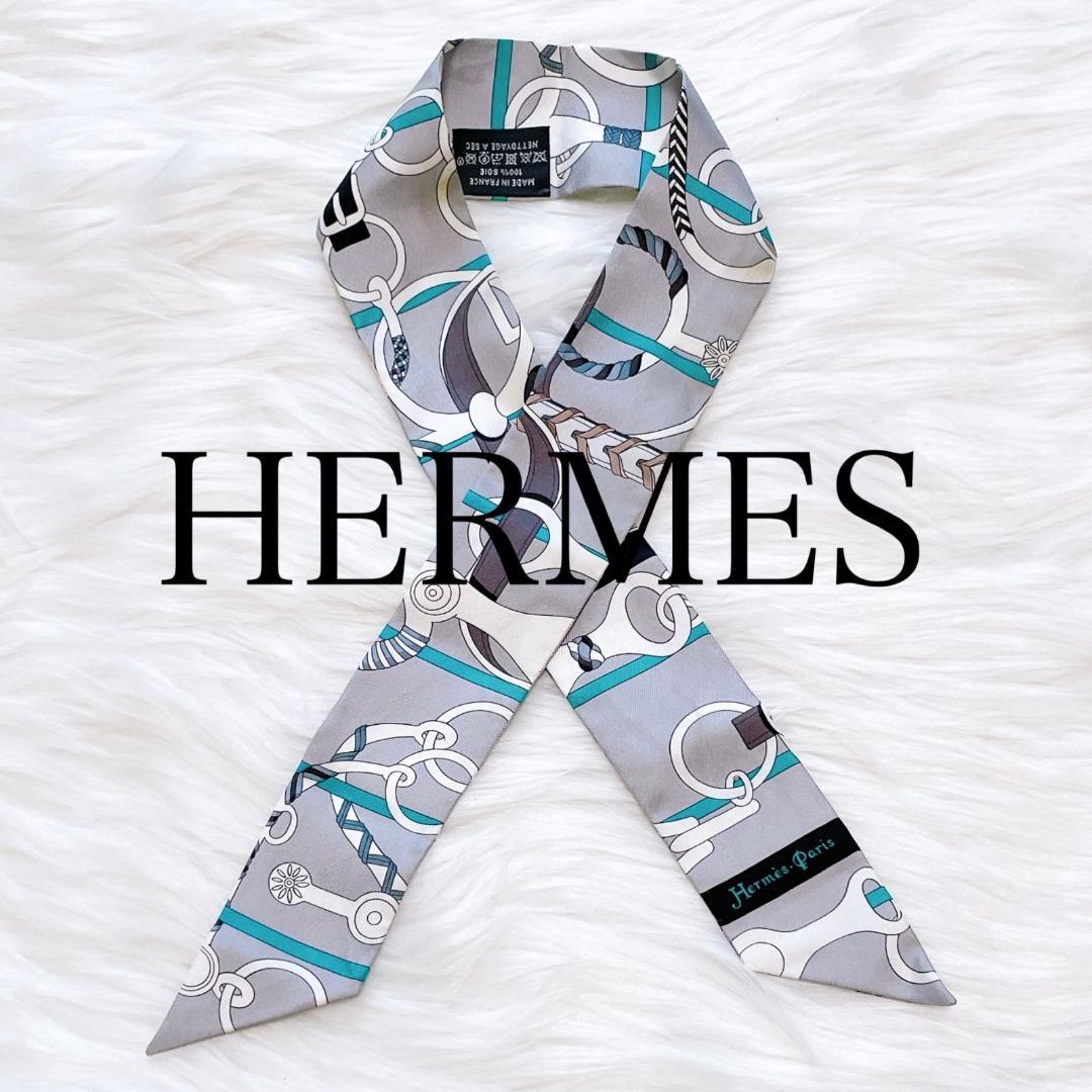 エルメス　Panoplie Equestre 乗馬の装具一式 シルク ツイリー