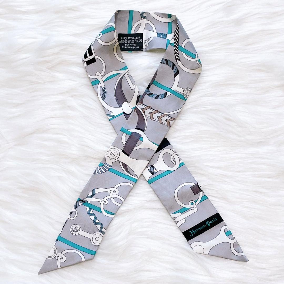 エルメス　Panoplie Equestre 乗馬の装具一式 シルク ツイリー