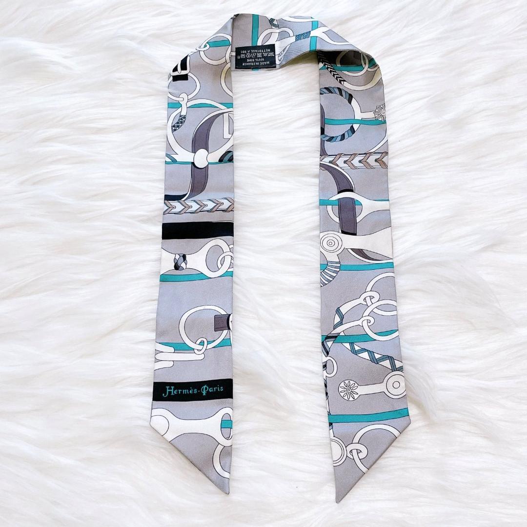 エルメス　Panoplie Equestre 乗馬の装具一式 シルク ツイリー