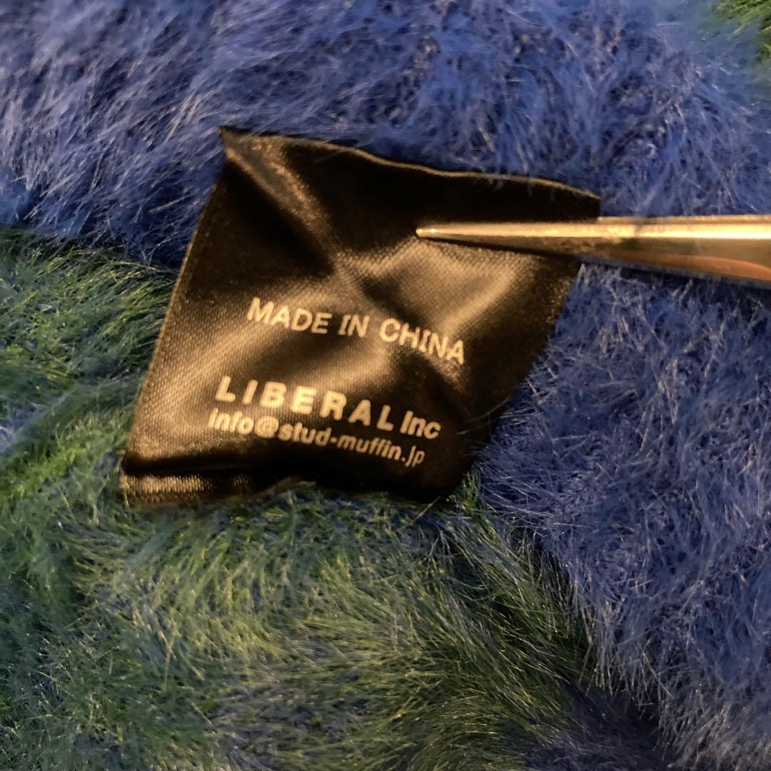 スタッドマフィン　ドルカーディガン　＄　モヘア風