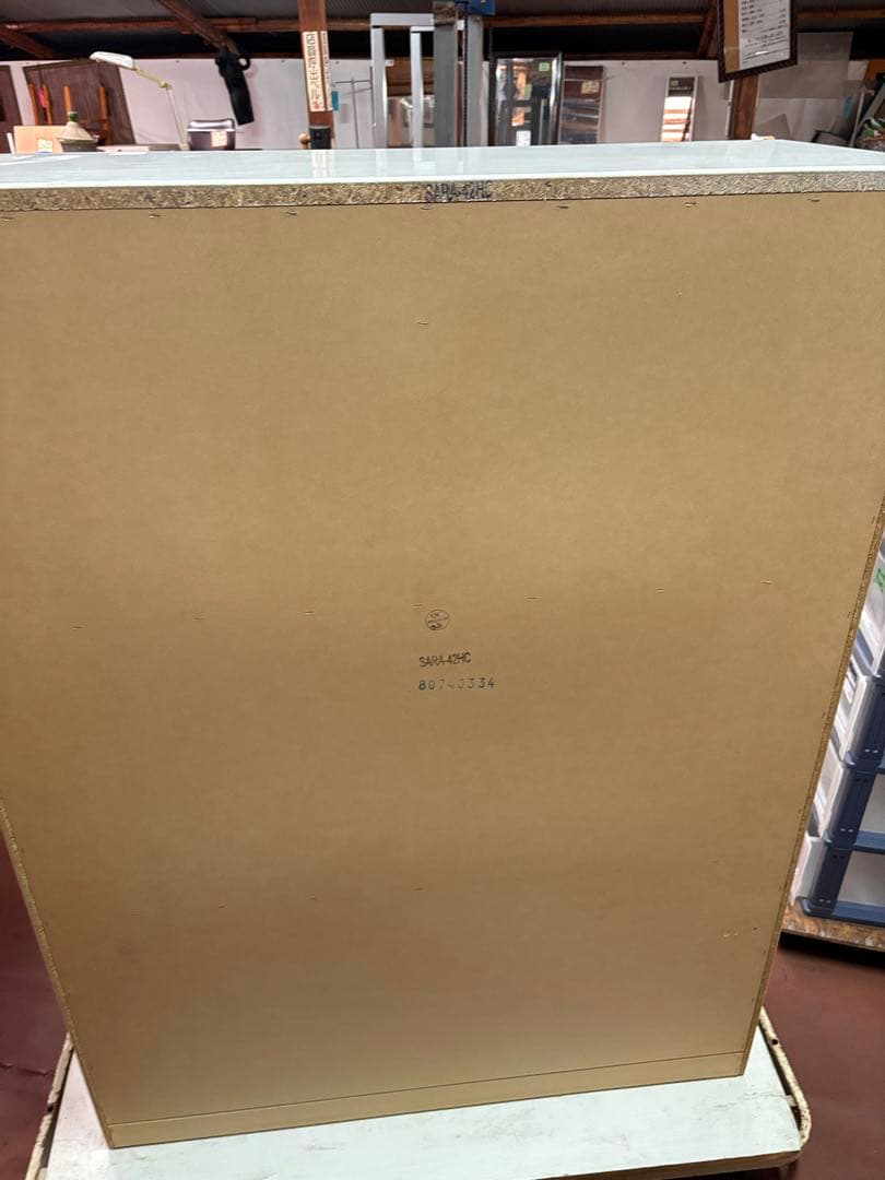 マルミツ　6段チェスト　レール付き　横幅105㎝　奥行42.5㎝　高さ139㎝