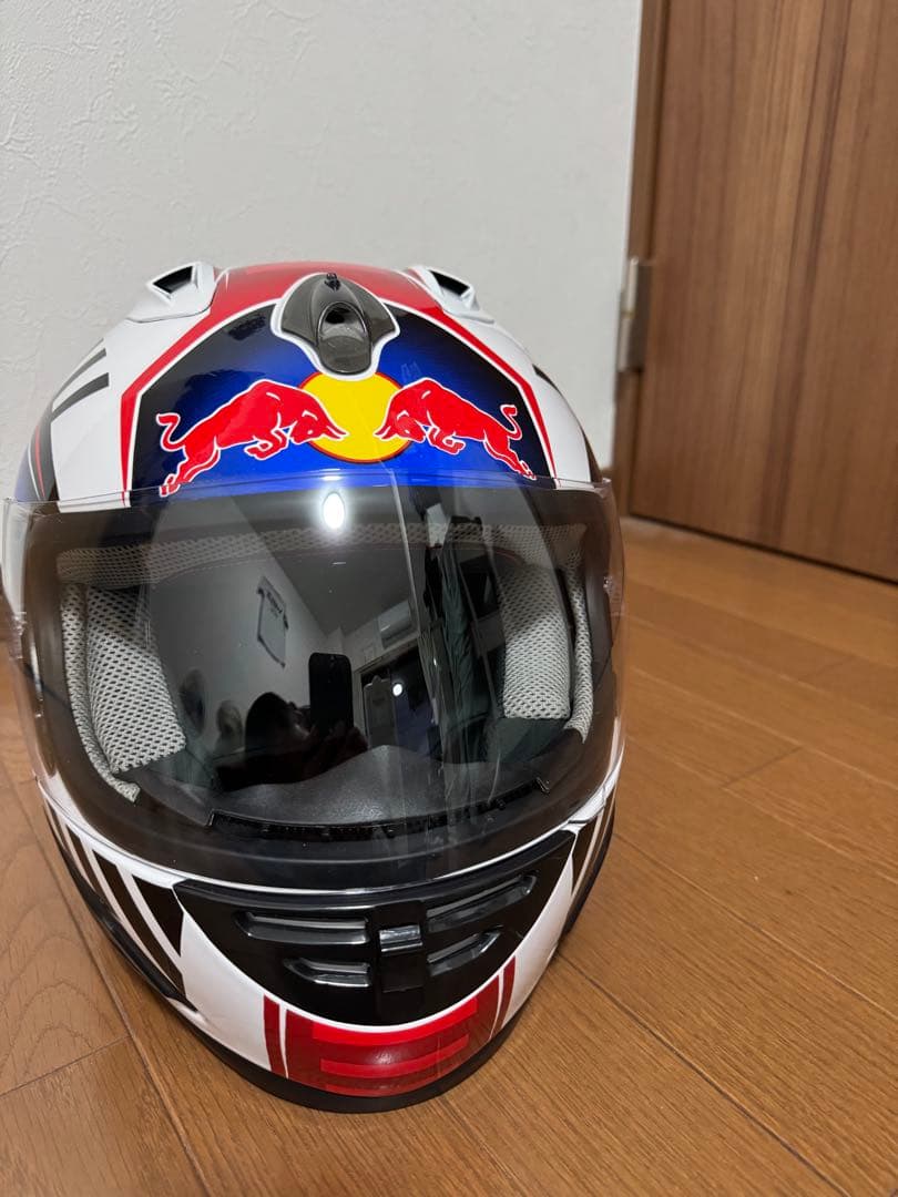 Red Bull フルフェイスヘルメット（ヘッドパット付）