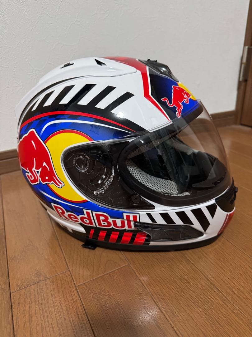 Red Bull フルフェイスヘルメット（ヘッドパット付）