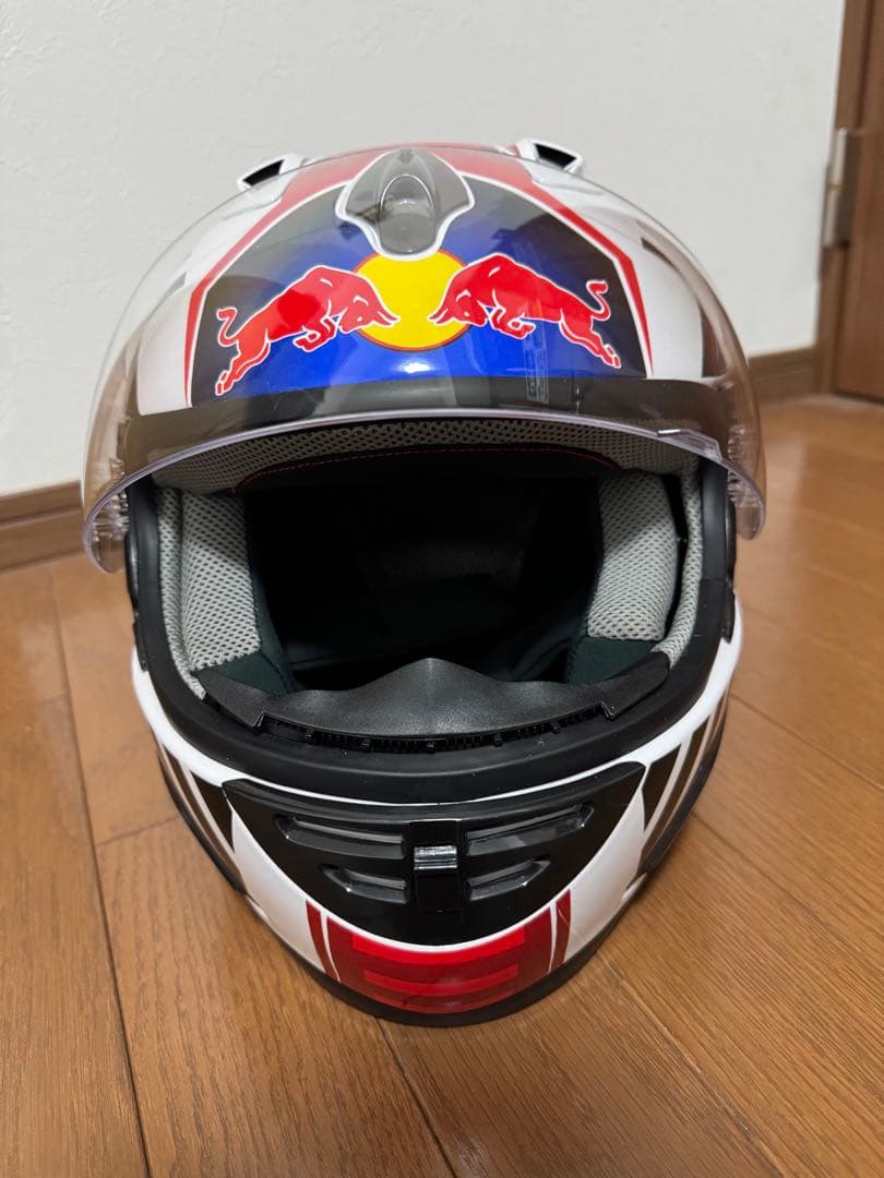 Red Bull フルフェイスヘルメット（ヘッドパット付）