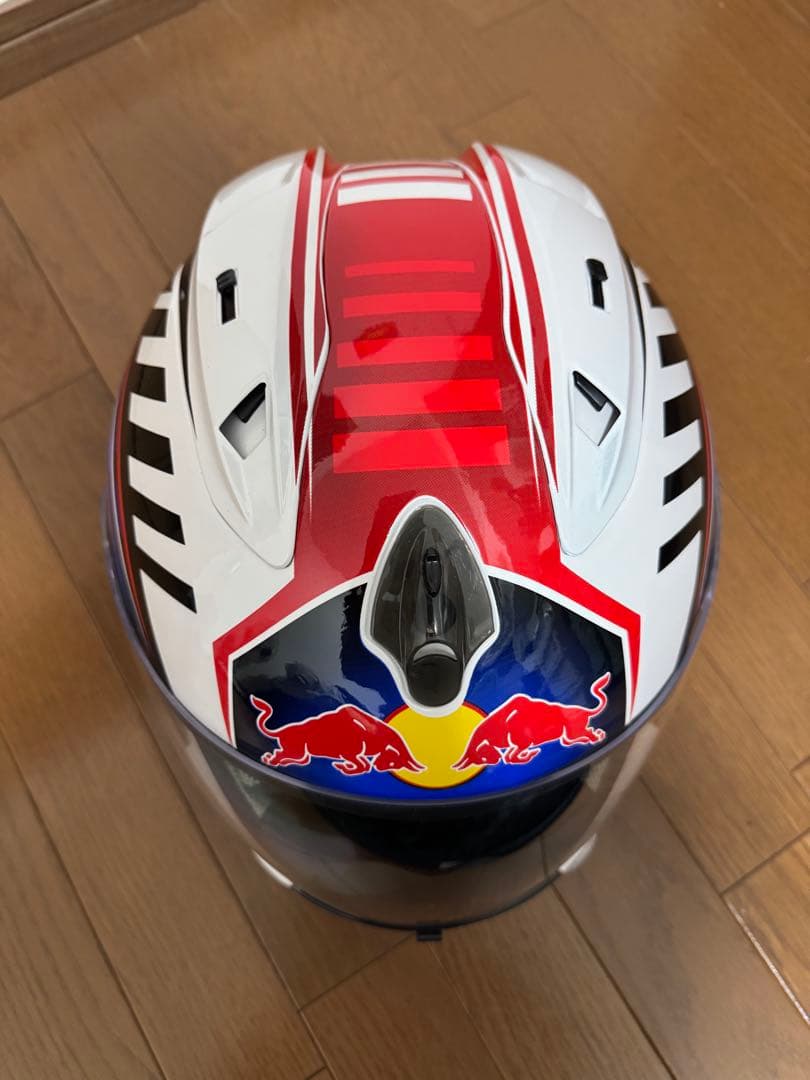 Red Bull フルフェイスヘルメット（ヘッドパット付）