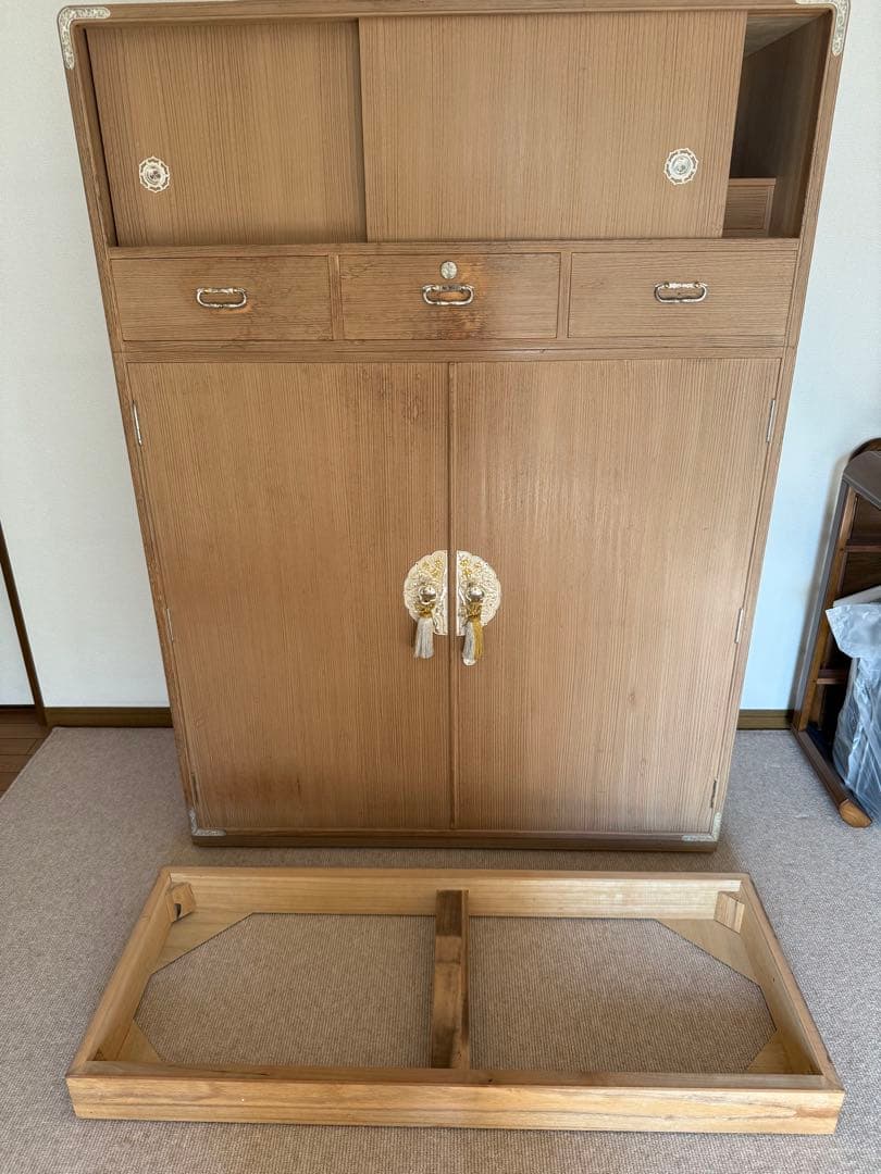 昭和レトロ　伝統工芸 桐箪笥 衣装 着物