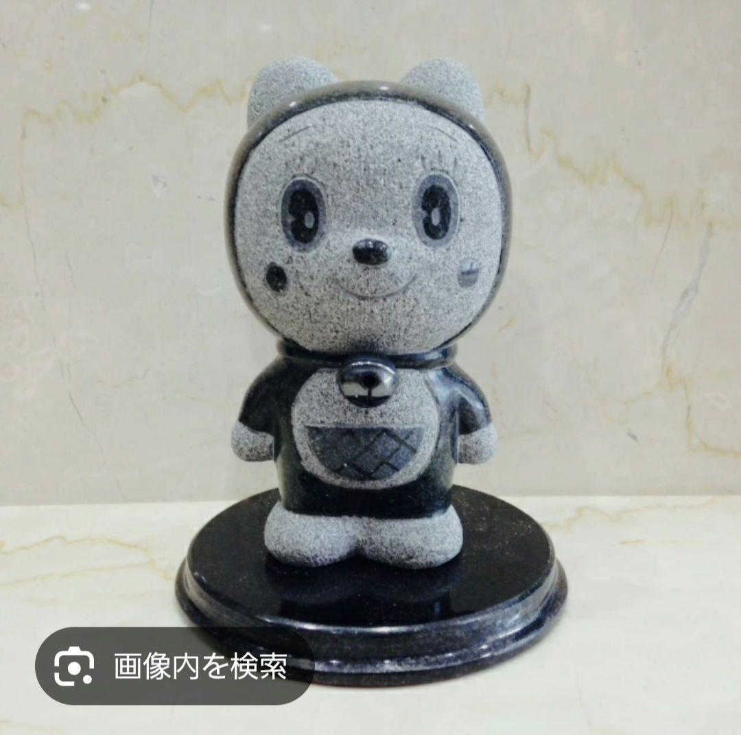 ドラミちゃんスタチュー 石像 インテリア H120mm