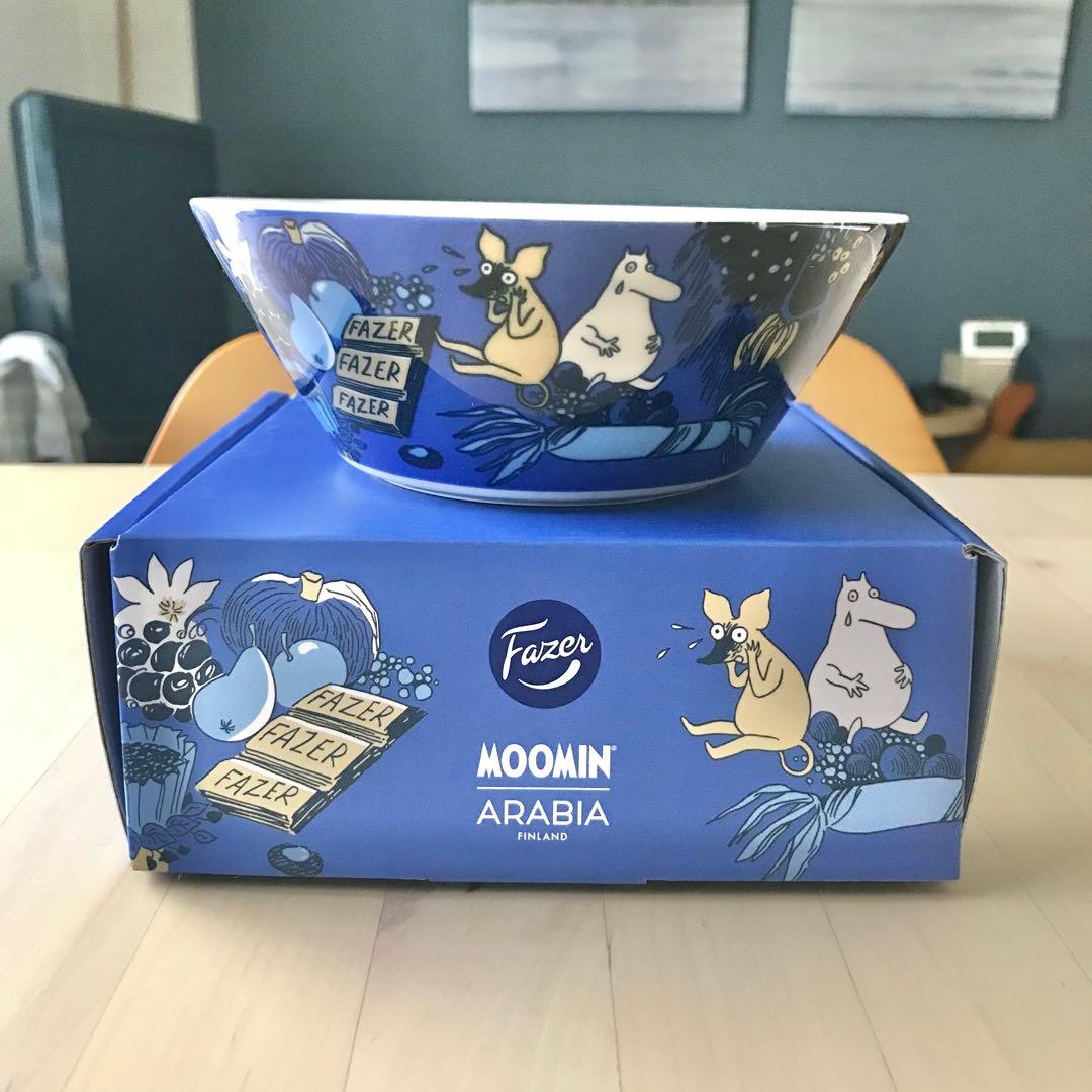アラビア　ムーミン　ファッツエル　ボウル　15cm　80周年　入手困難　限定品