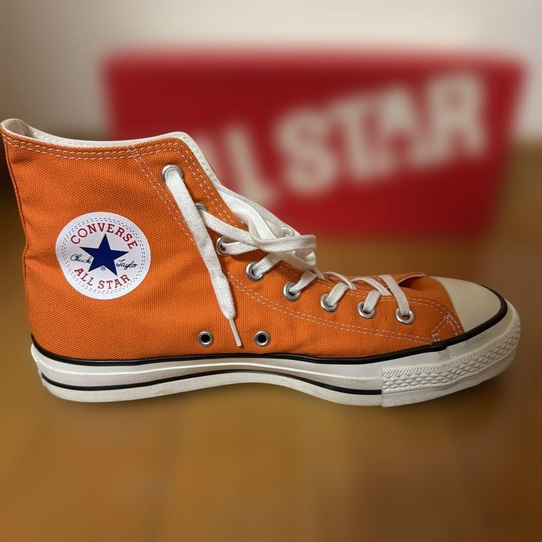タ*ク様 Converse オレンジ ハイカット オールスター スニーカー