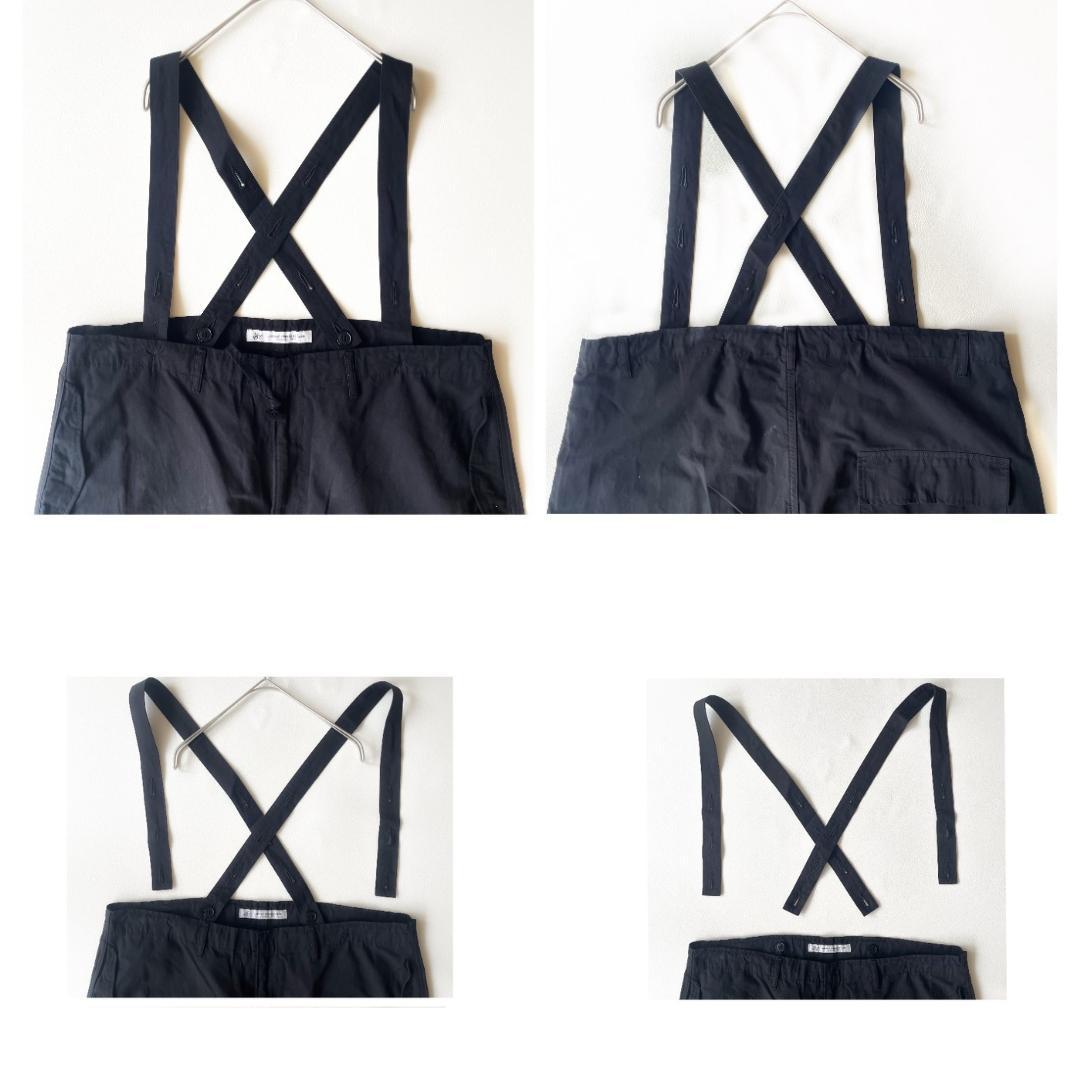 ジャーナルスタンダードラックス　CLポプワッシャー サスペンダーパンツ　 黒⭐︎