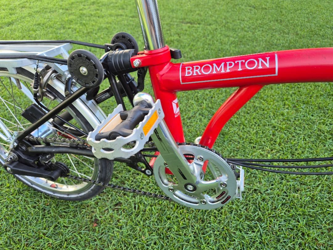 BROMPTON 2015年 M6R C Line 赤黒 6速 UK製
