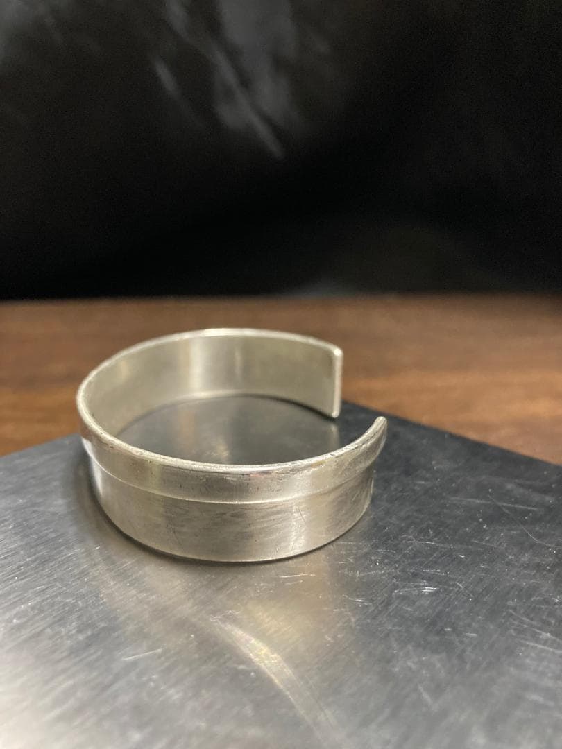 オールドグッチ ブレスレット バングル Gモチーフ スクエア モダニスト 925