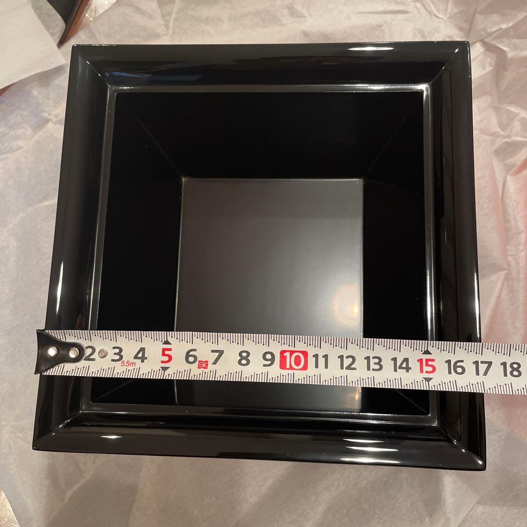 輪島塗　菓子器