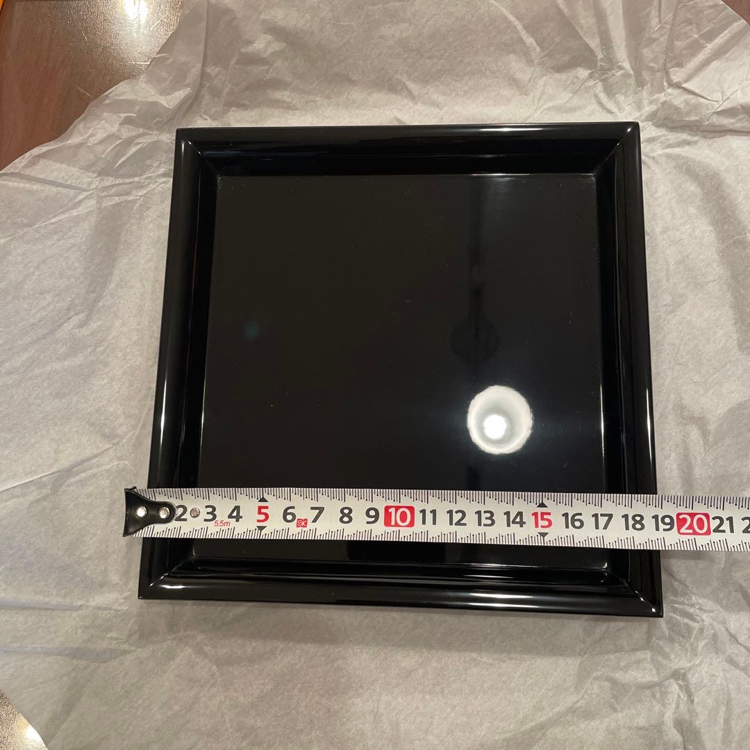 輪島塗　菓子器